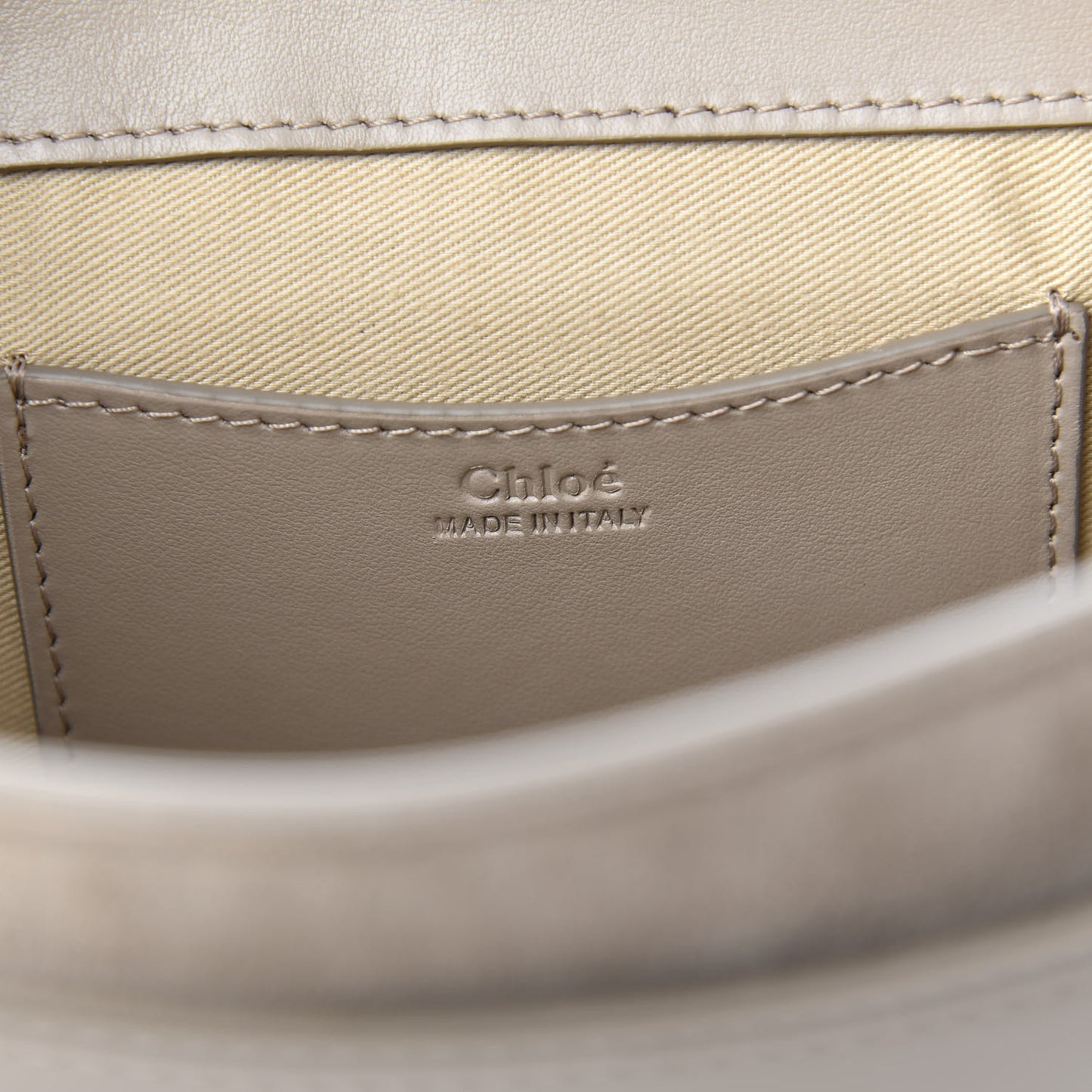Calfskin Large Tess Bag Motty Grey