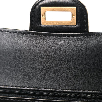 Chanel Calfskin Crocodile Embossed Graffiti 2.55 Cocodile Reissue 225 Flap Black Gold 11 of 13