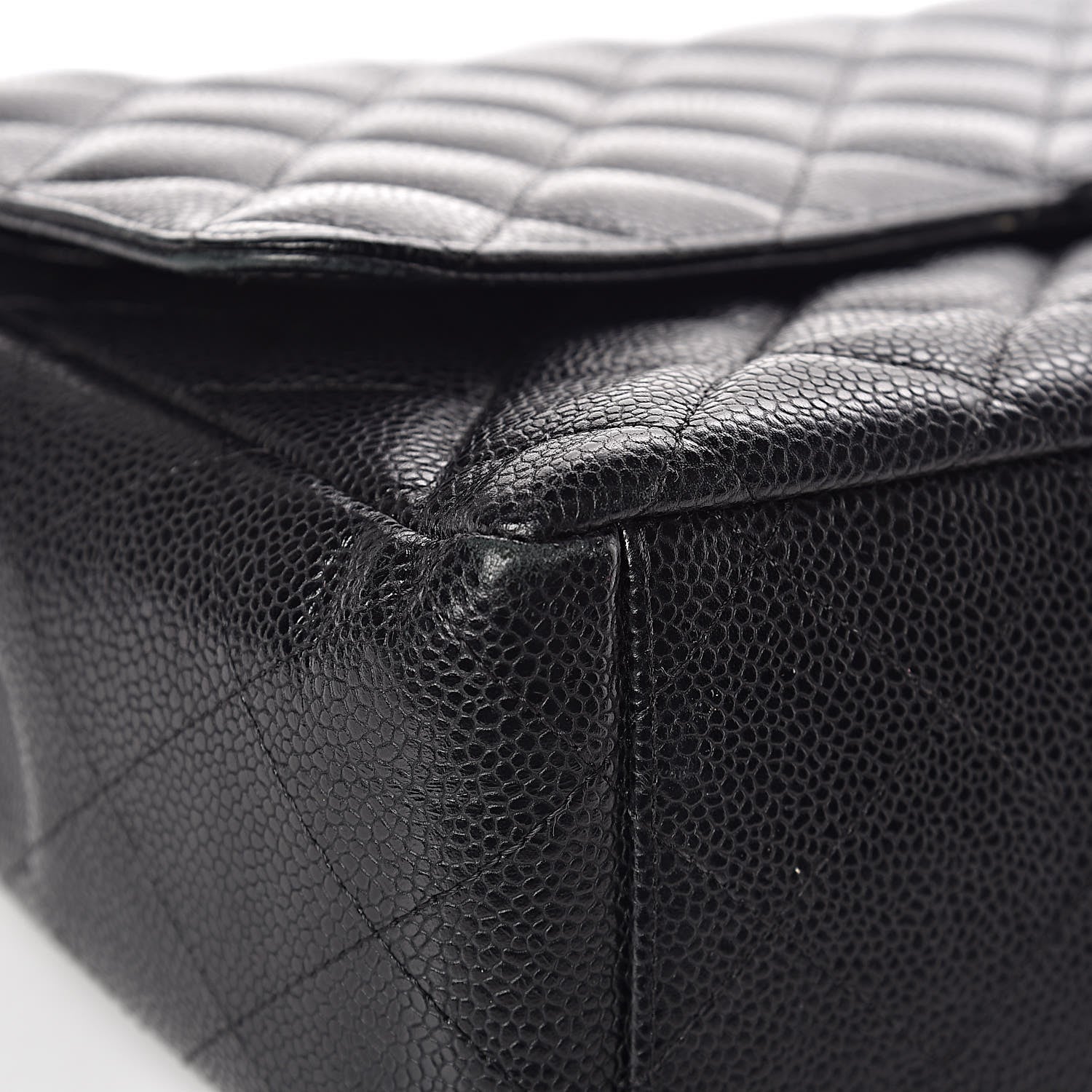 Chanel Caviar Quilted Maxi Double Flap Black 20 of 23