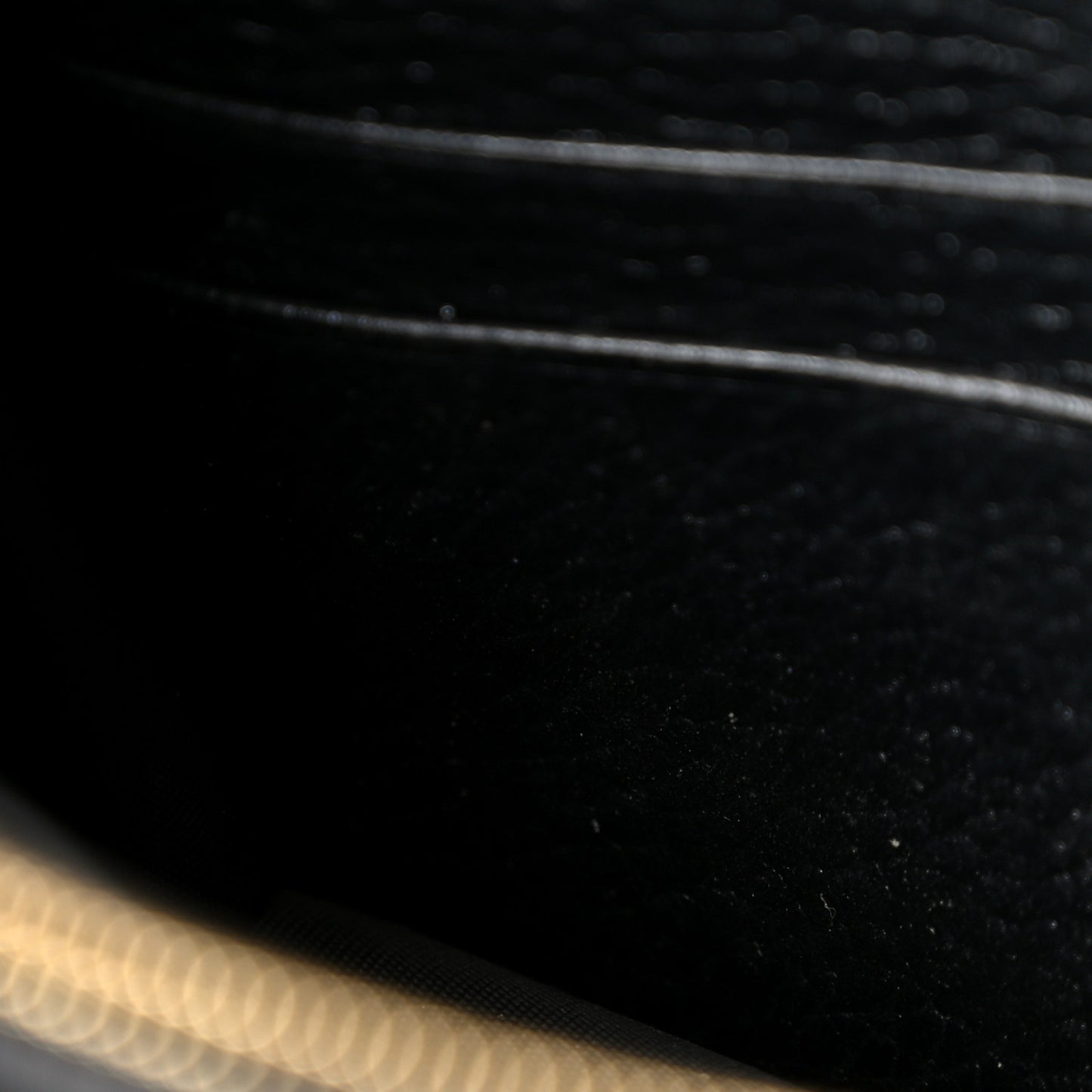 Calfskin Mini GG Marmont Chain Wallet Black
