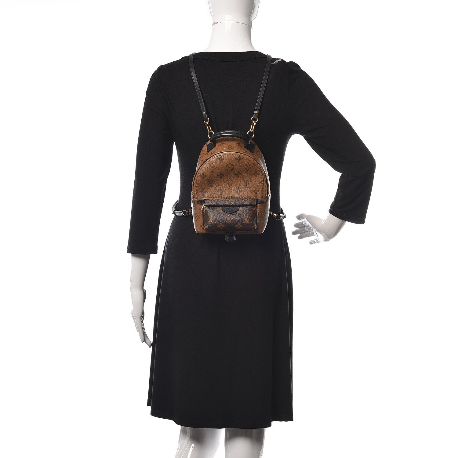 Louis Vuitton Reverse Monogram Palm Springs Backpack Mini 2 of 10