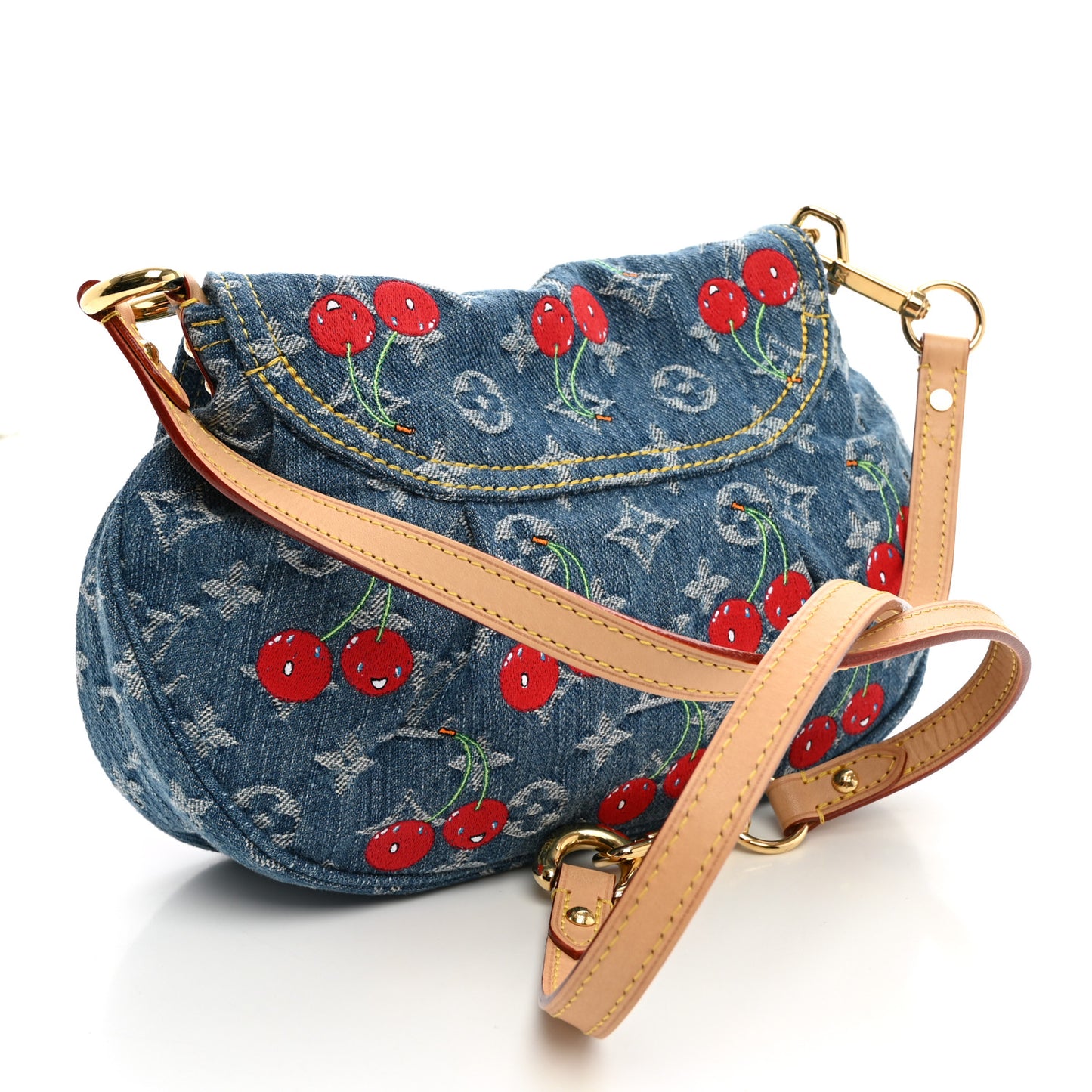 LV X TM Monogram Denim Cerises Sunset