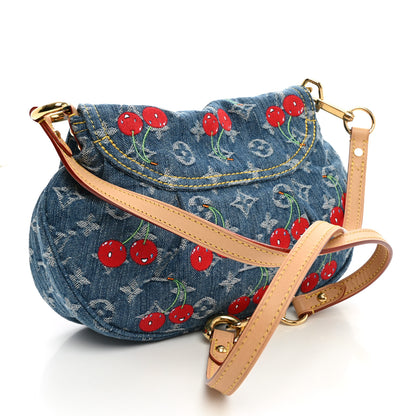 Louis Vuitton LV X TM Monogram Denim Cerises Sunset 2 of 8