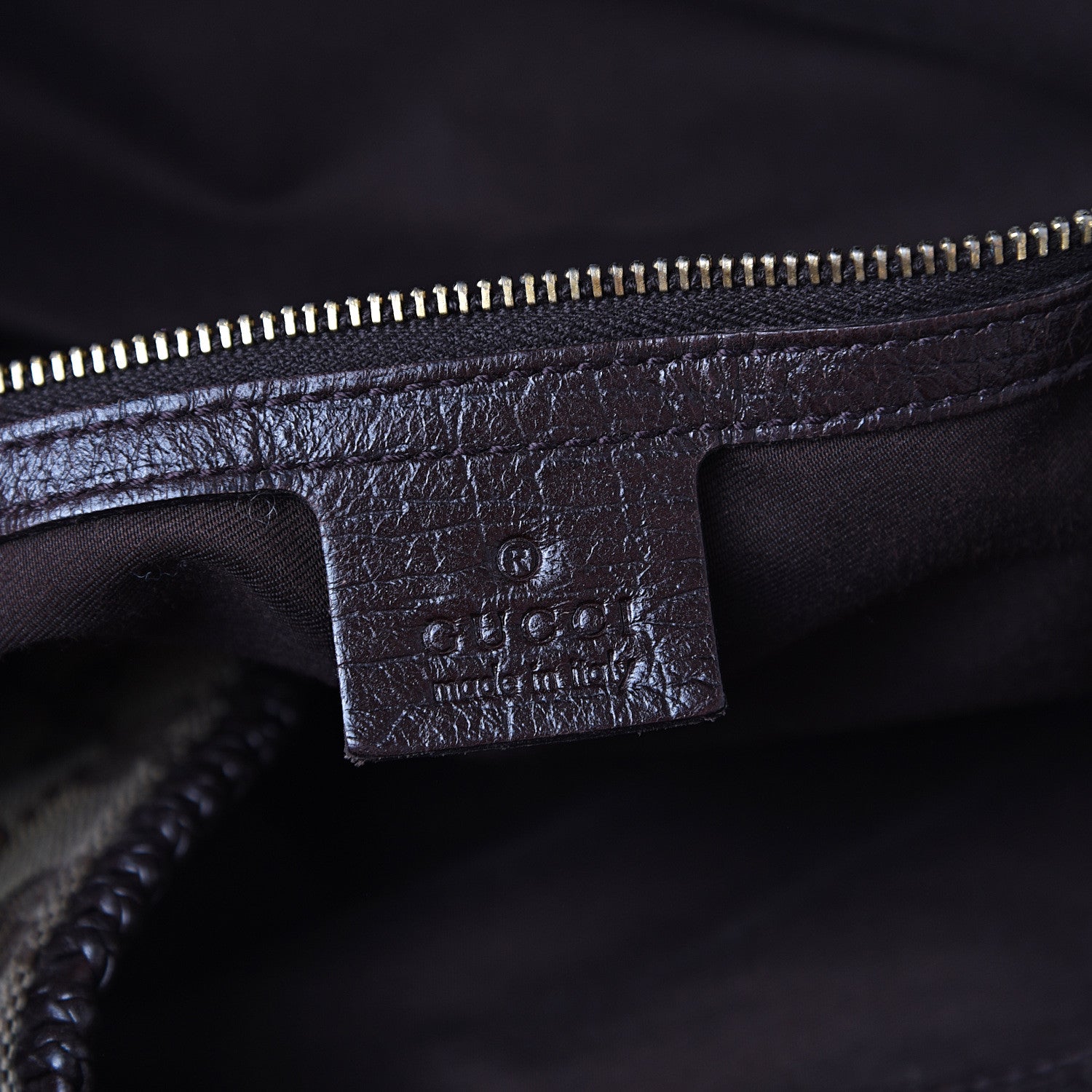 Gucci Monogram Large Horsebit Chain Hobo Dark Brown 5 of 15
