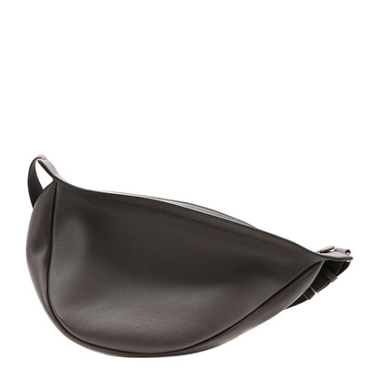 The Row Grained Calfskin Large Slouchy Banana Bag Brunette 1 of 9