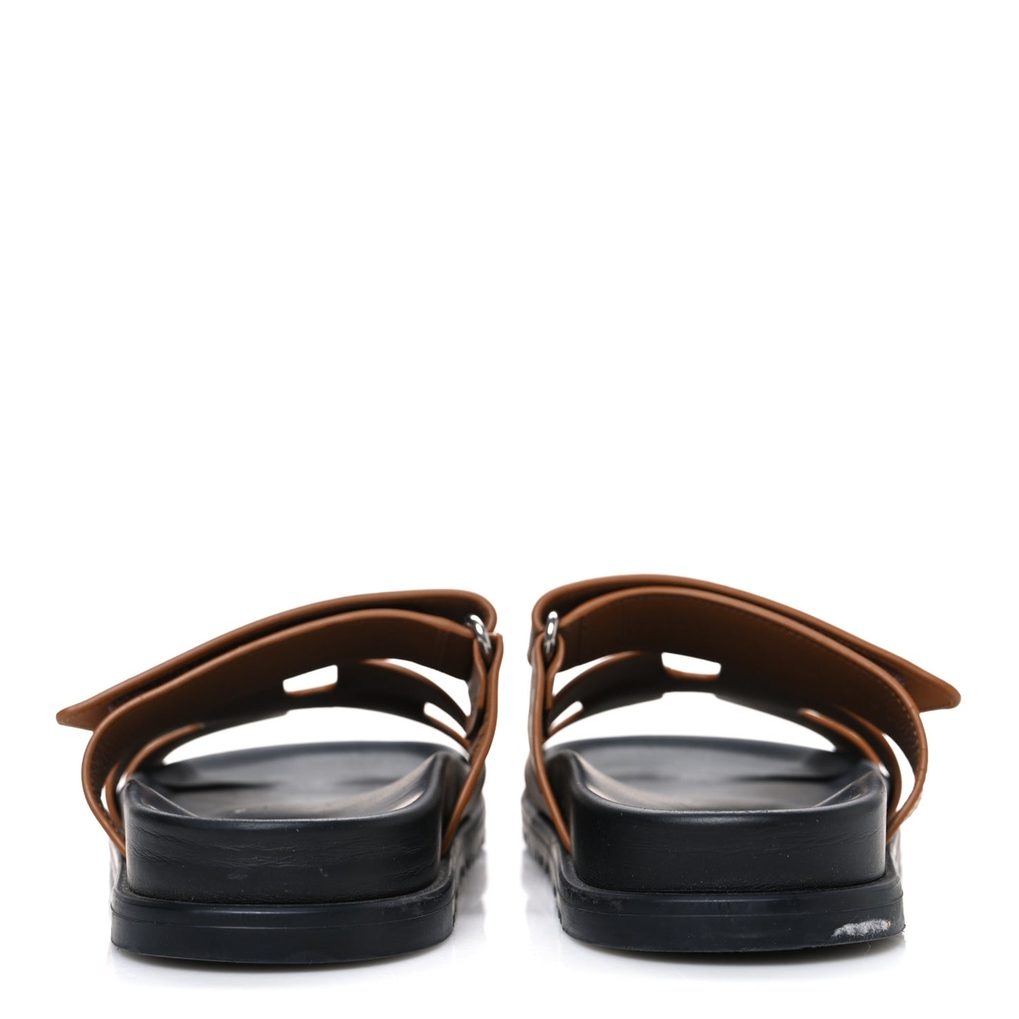 Calfskin Womens Chypre Sandals 36 Naturel