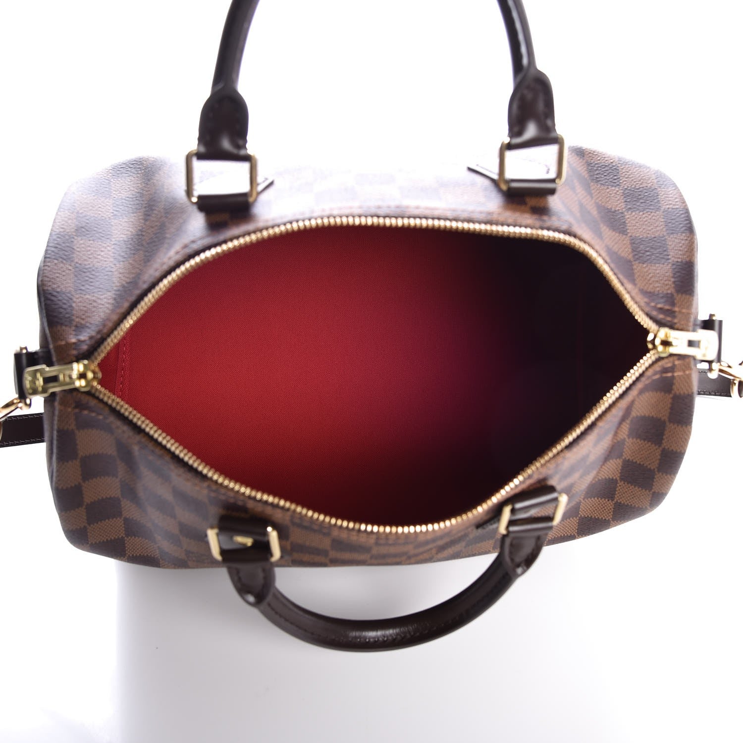 Louis Vuitton Damier Ebene Speedy Bandouliere 30 6 of 8