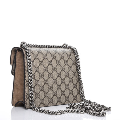 Gucci GG Supreme Monogram Mini Dionysus Shoulder Bag Taupe 3 of 7