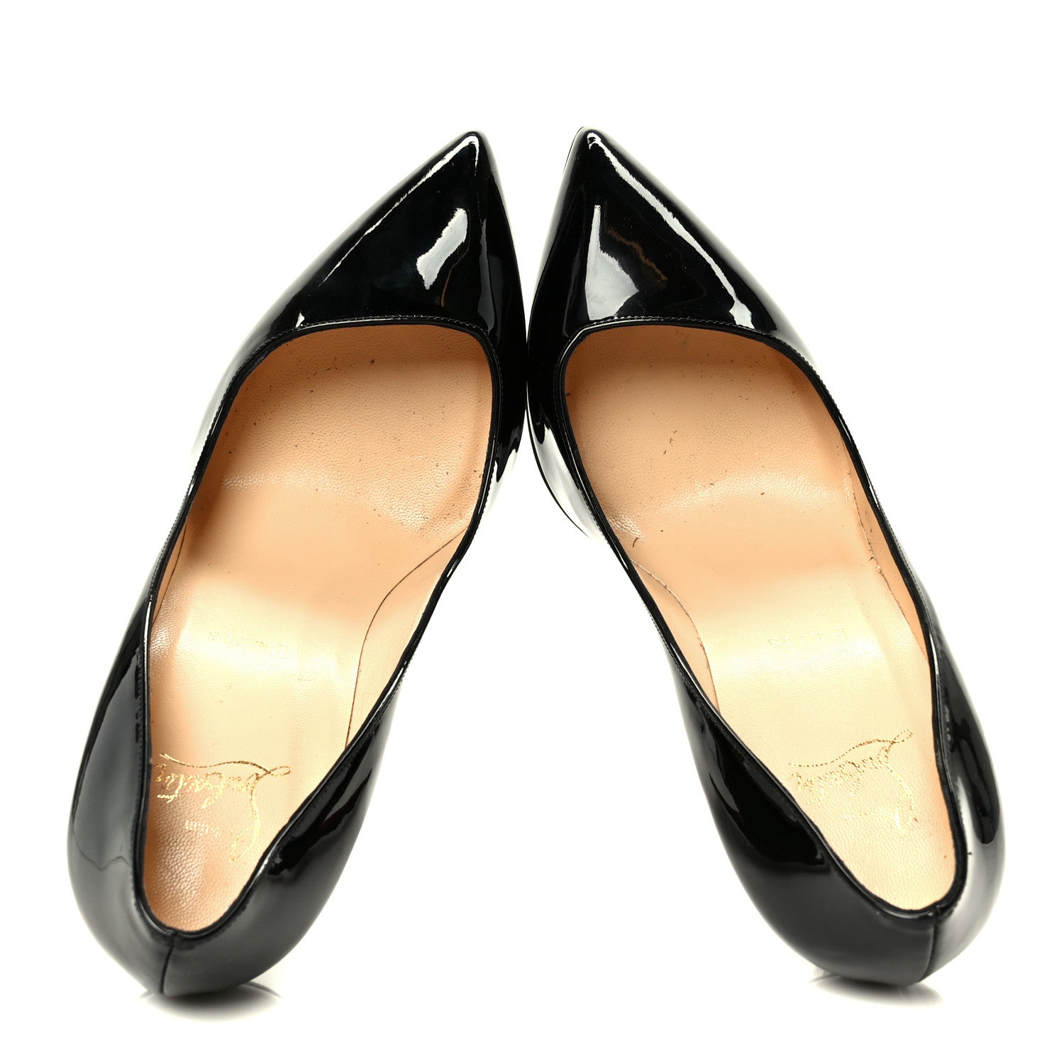 Christian Louboutin Patent Corneille 100 Pumps 40 Black 2 of 10