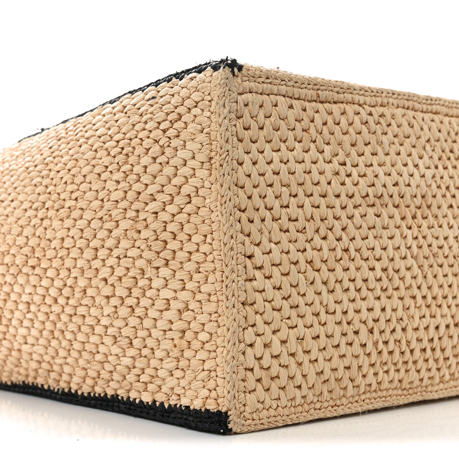 Loewe Raffia Large Paula's Ibiza Logo Tote Natural Tan 8 of 9