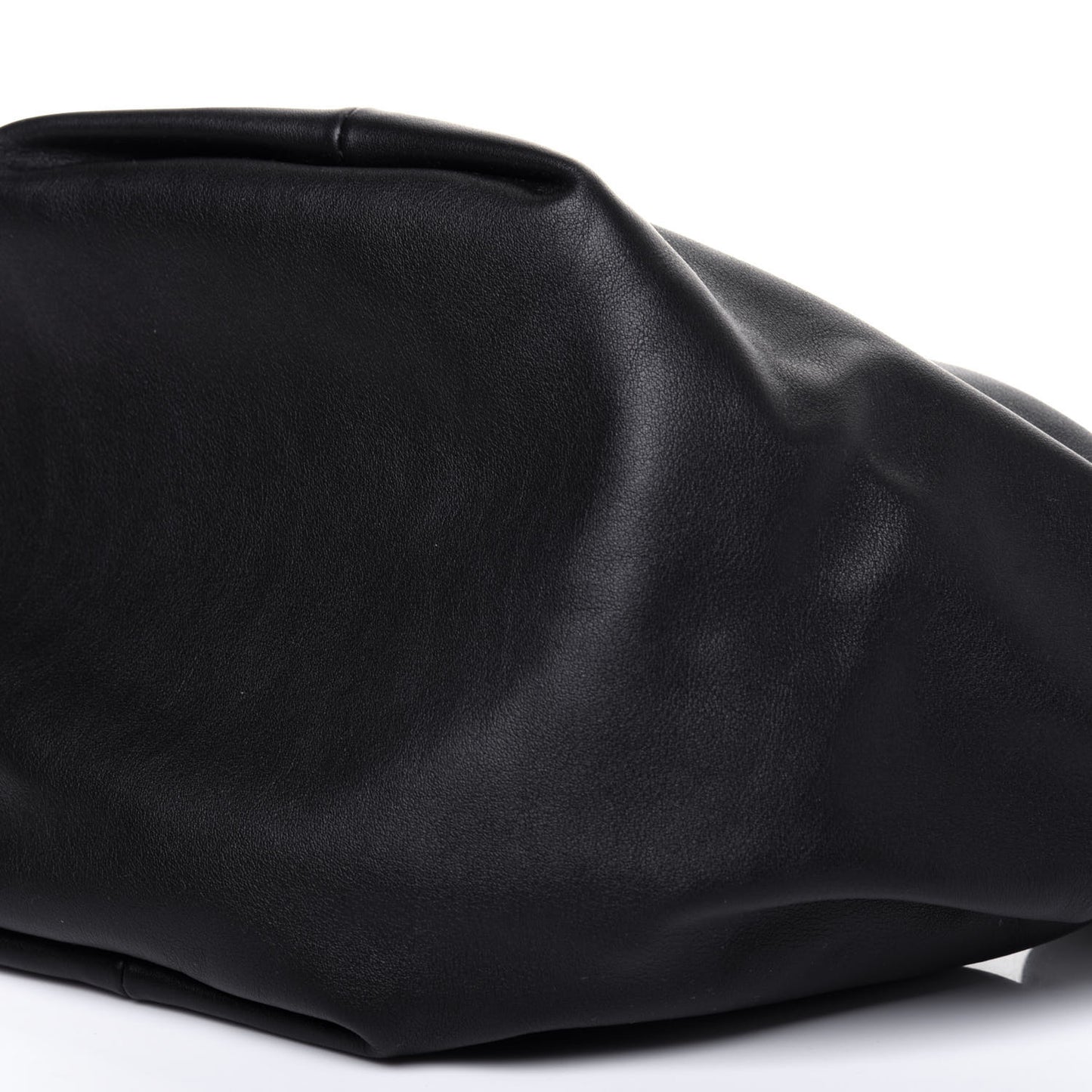 Calfskin Mini Double Knot Bag Black