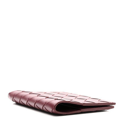 Bottega Veneta Nappa Intrecciato Passport Case Bordeaux 4 of 8