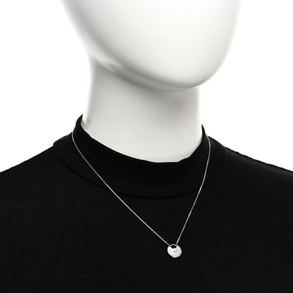 Cartier 18K White Gold Diamond XS Amulette de Cartier Pendant Necklace 2 of 5