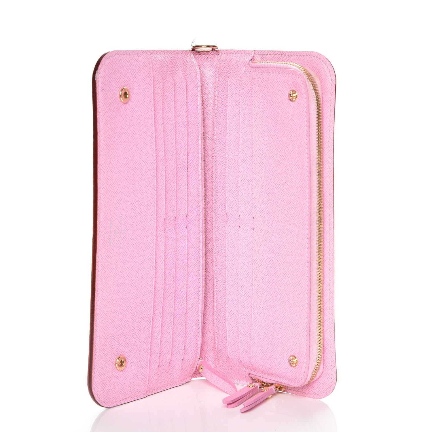 Louis Vuitton Monogram Multicolor Insolite Wallet White Litchi 5 of 8