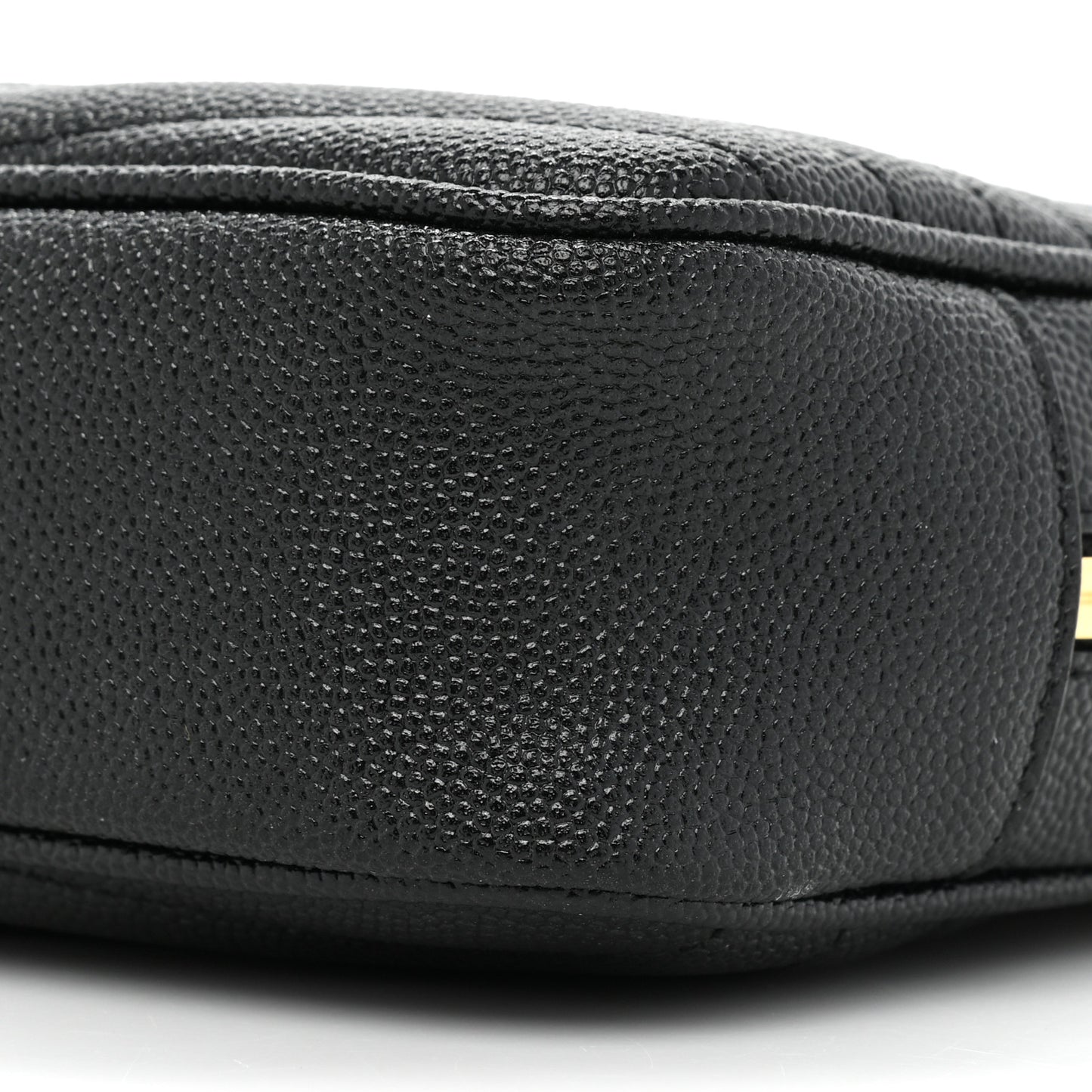 Grain De Poudre Matelasse Monogram Mini Lou Camera Bag Black