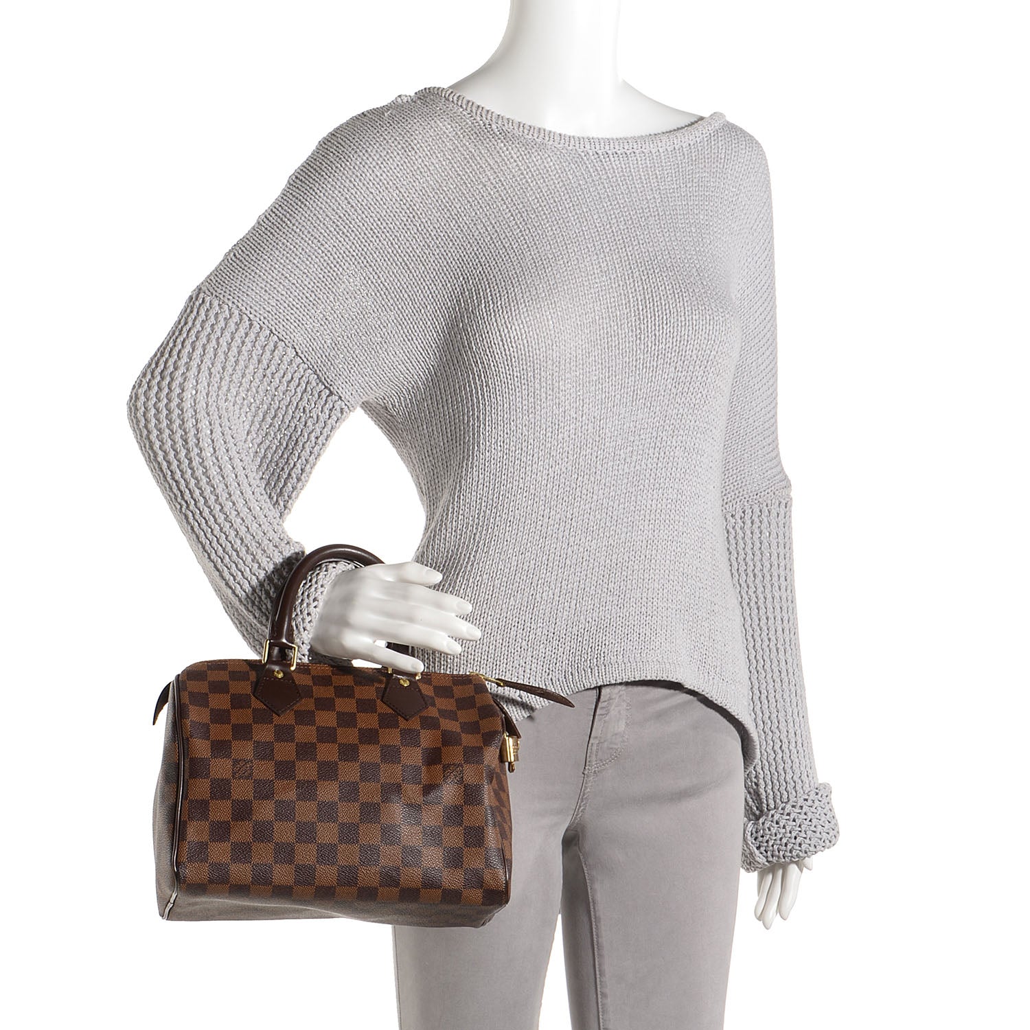 Louis Vuitton Damier Ebene Speedy 25 2 of 7