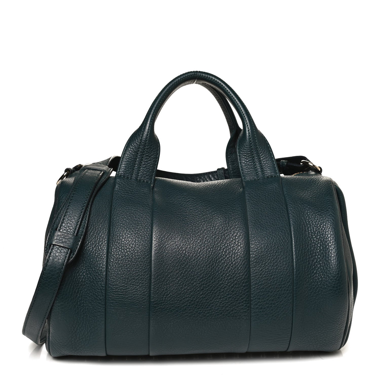 Alexander Wang Pebbled Lambskin Rocco Dark Argon Pale Gold Hardware 1 of 9
