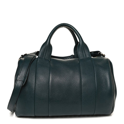 Alexander Wang Pebbled Lambskin Rocco Dark Argon Pale Gold Hardware 1 of 9