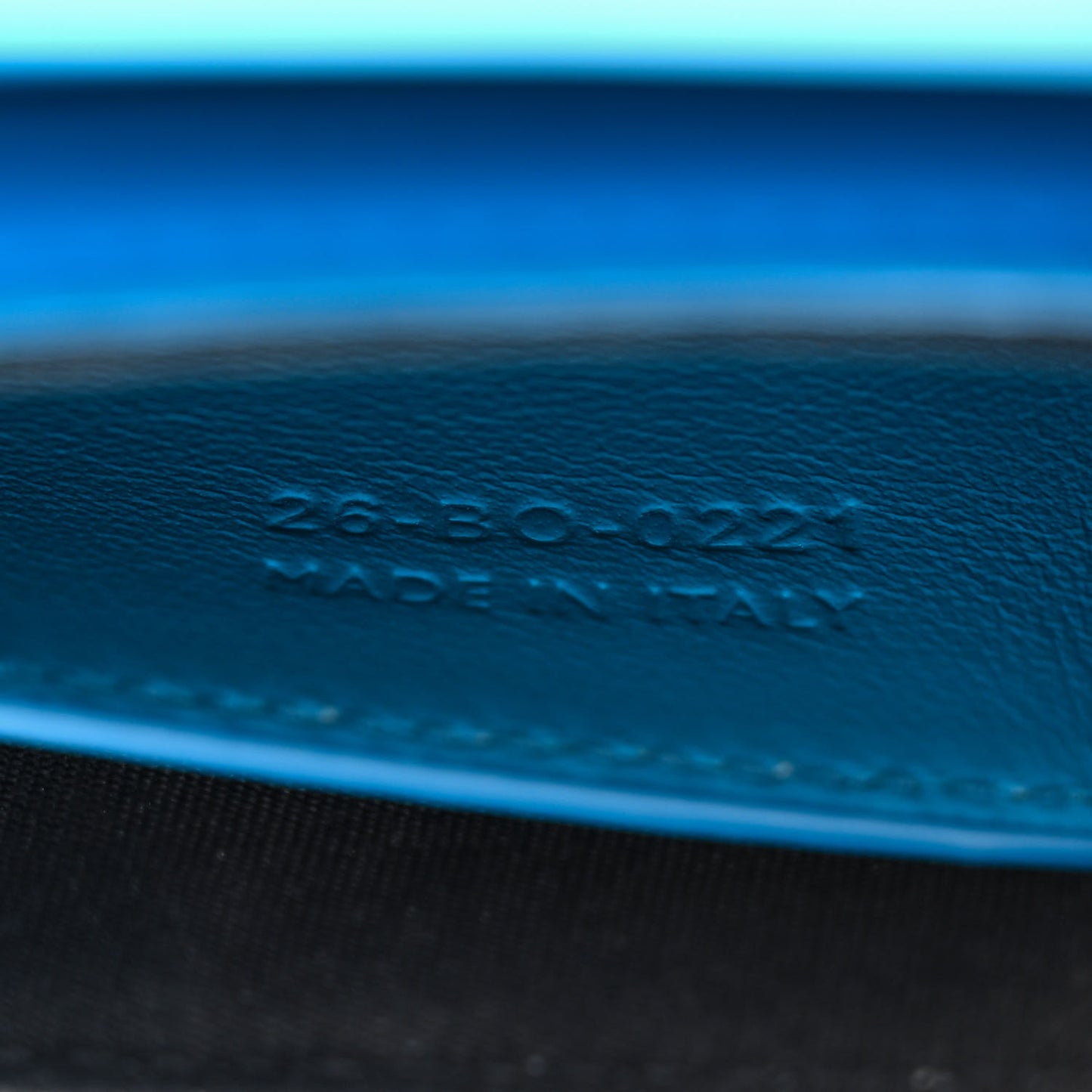 Smooth Calfskin Nano Pouch Cornflower