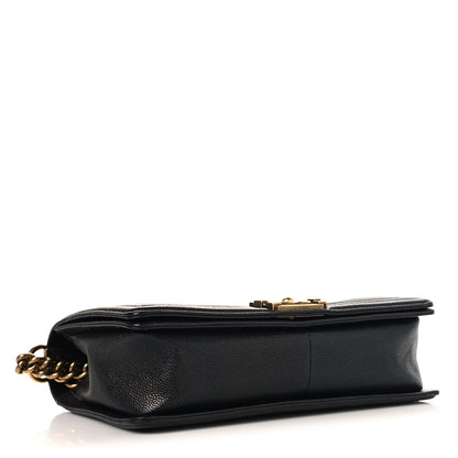 Chanel Caviar Quilted New Medium Boy Flap Black 4 of 10