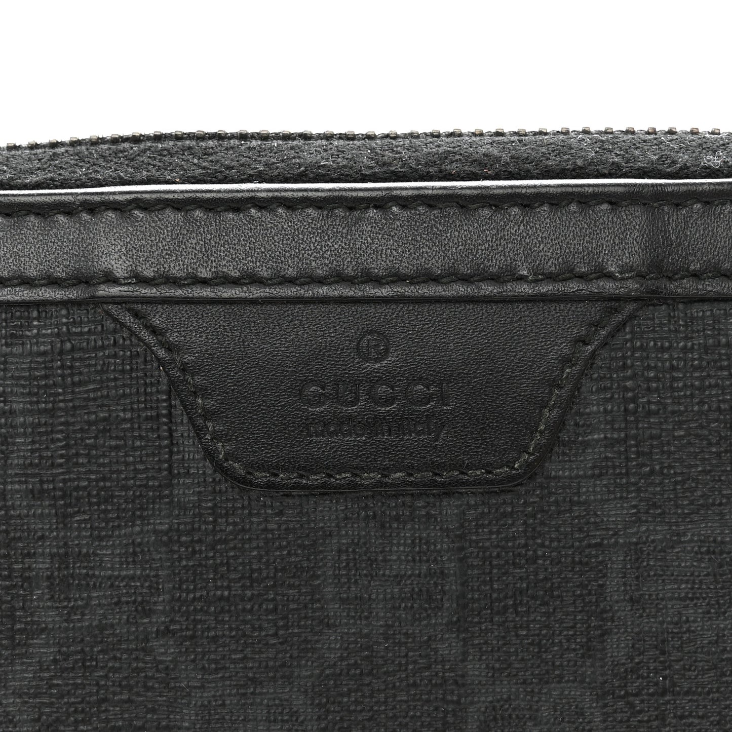 GG Supreme Monogram Zip Around Wallet