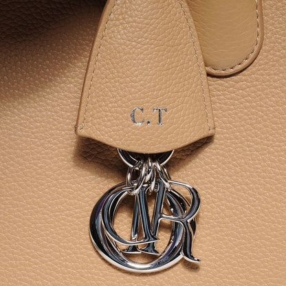 Christian Dior Grained Calfskin Bar Tote Camel 10 of 10