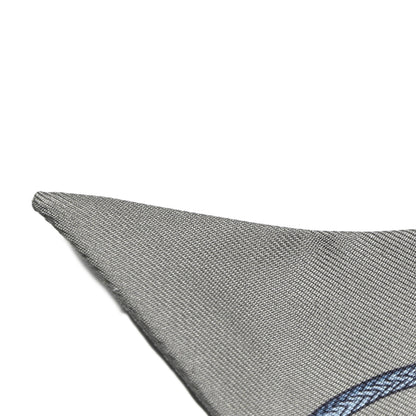 Hermes Silk Cliquetis Twilly Vert De Gris Anthracite 5 of 13