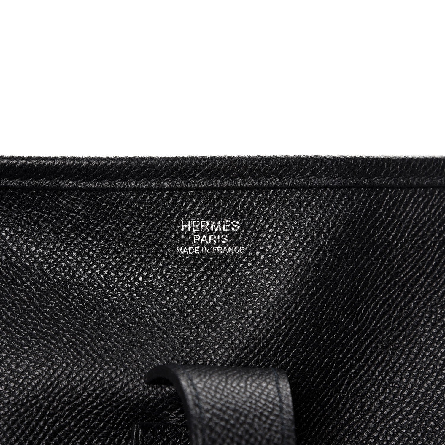 Hermes Soft Epsom Evelyne III GM Black 6 of 10