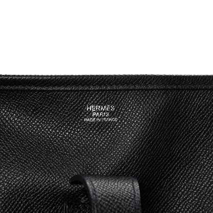 Hermes Soft Epsom Evelyne III GM Black 6 of 10