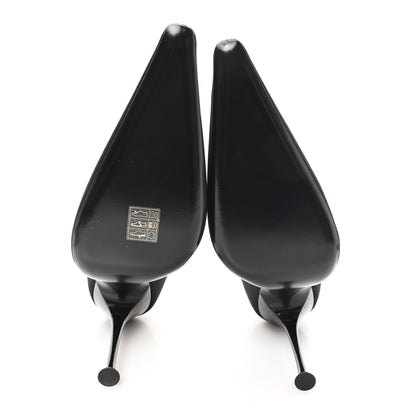 Saint Laurent Raso Regale Regine 110 Pumps 39 Black 6 of 9