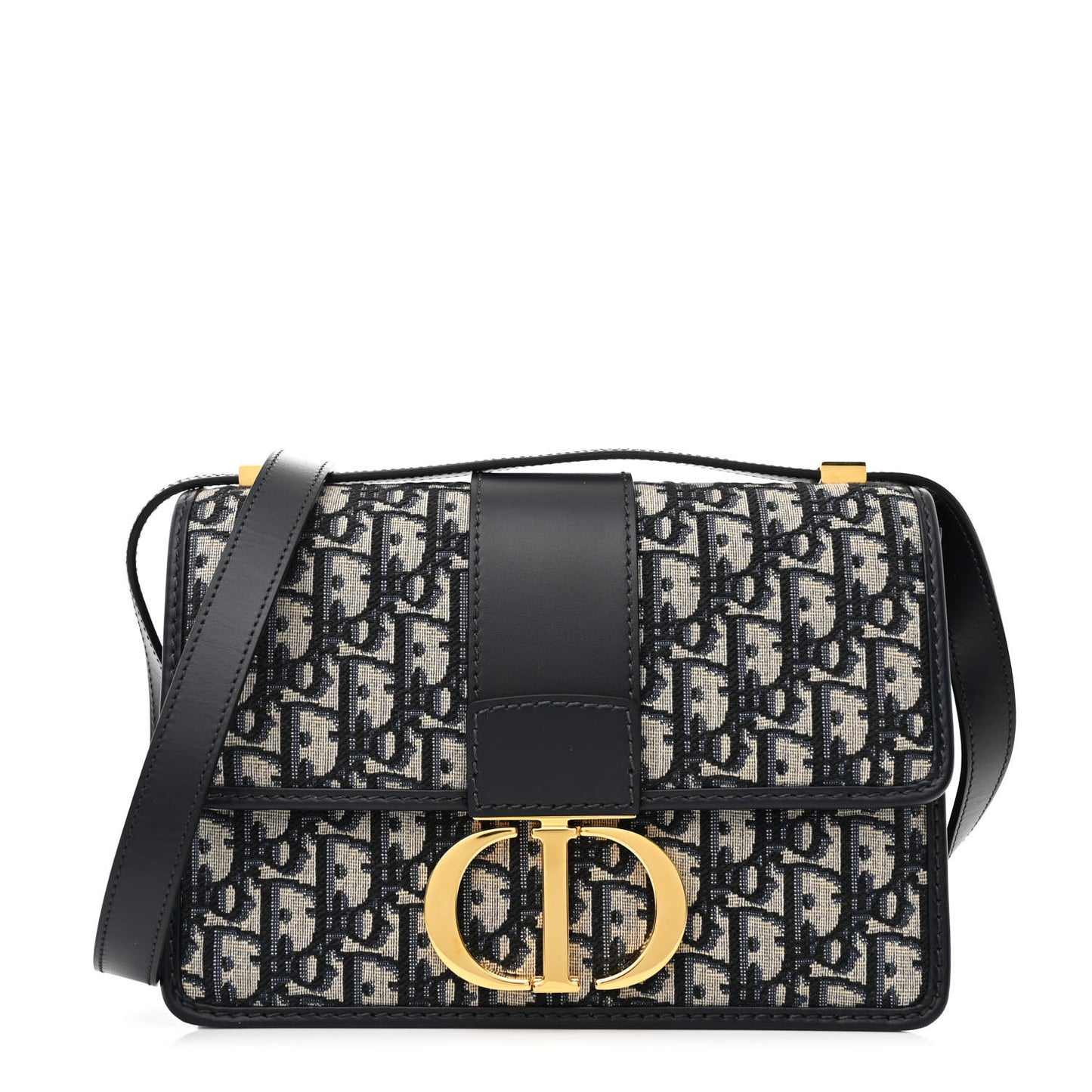 Oblique 30 Montaigne Flap Bag Blue