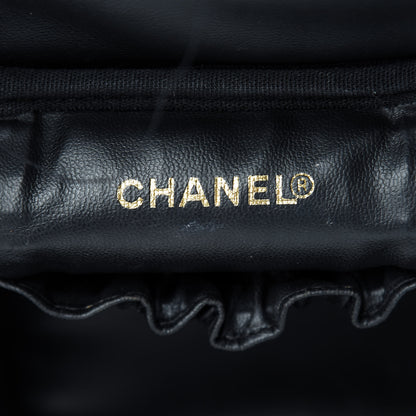 Chanel Caviar Vanity Cosmetic Case Black 6 of 13