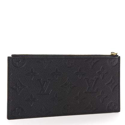 Louis Vuitton Empreinte Felicie Chain Wallet Zippered Insert Black 3 of 8