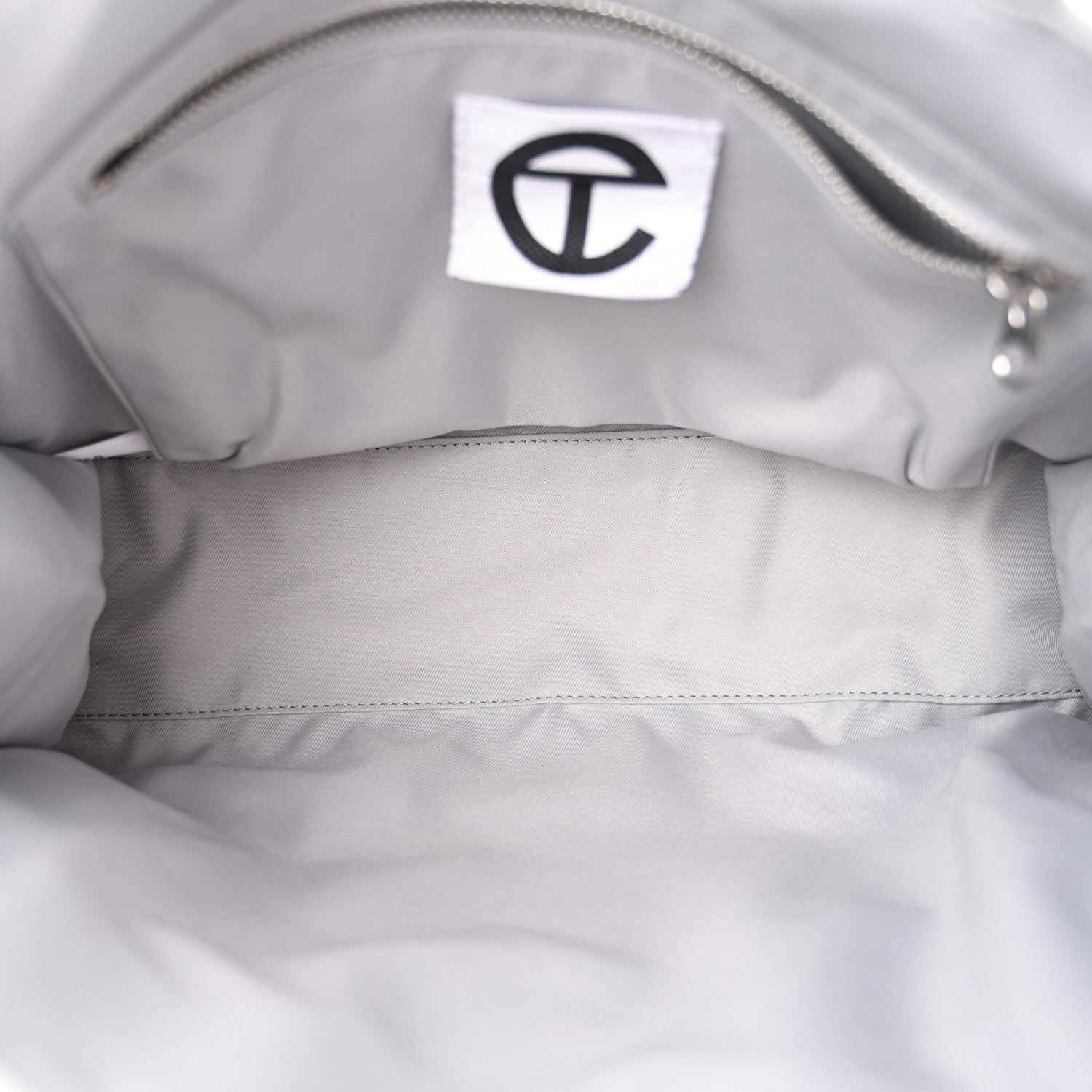 Telfar Jersey Medium Camo Shopping Bag Heather Grey 5 of 10