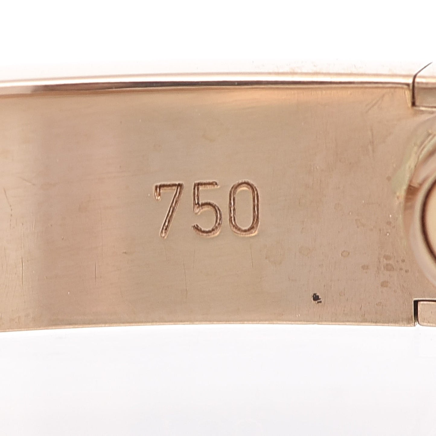 18K Yellow Gold 4 Diamond LOVE Bracelet 18