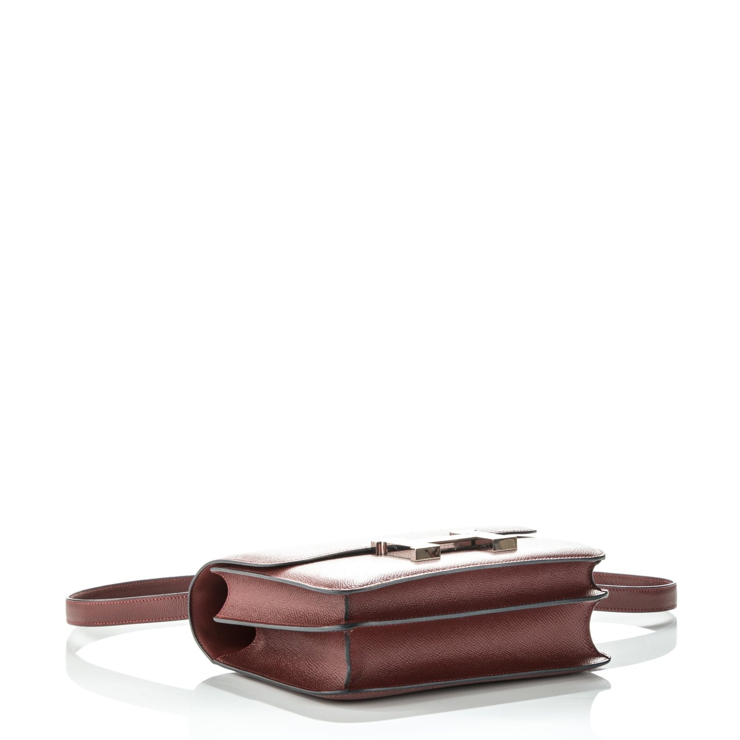 Epsom Enamel Constance 24 Rouge H Bleu Nuit