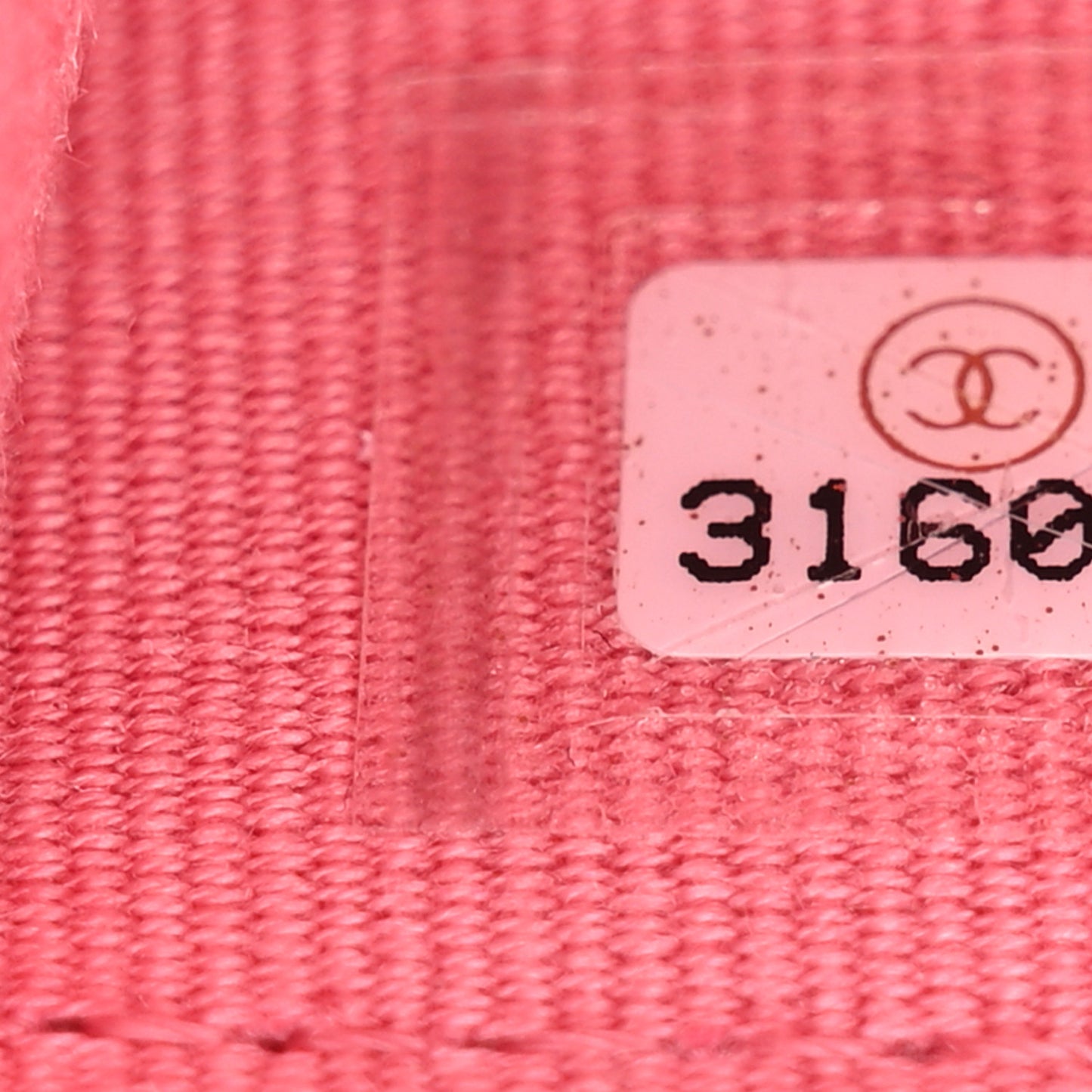 Lambskin Quilted CC Hook Card Holder Pink