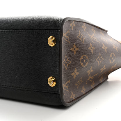 Louis Vuitton Calfskin Monogram On My Side Black 9 of 10