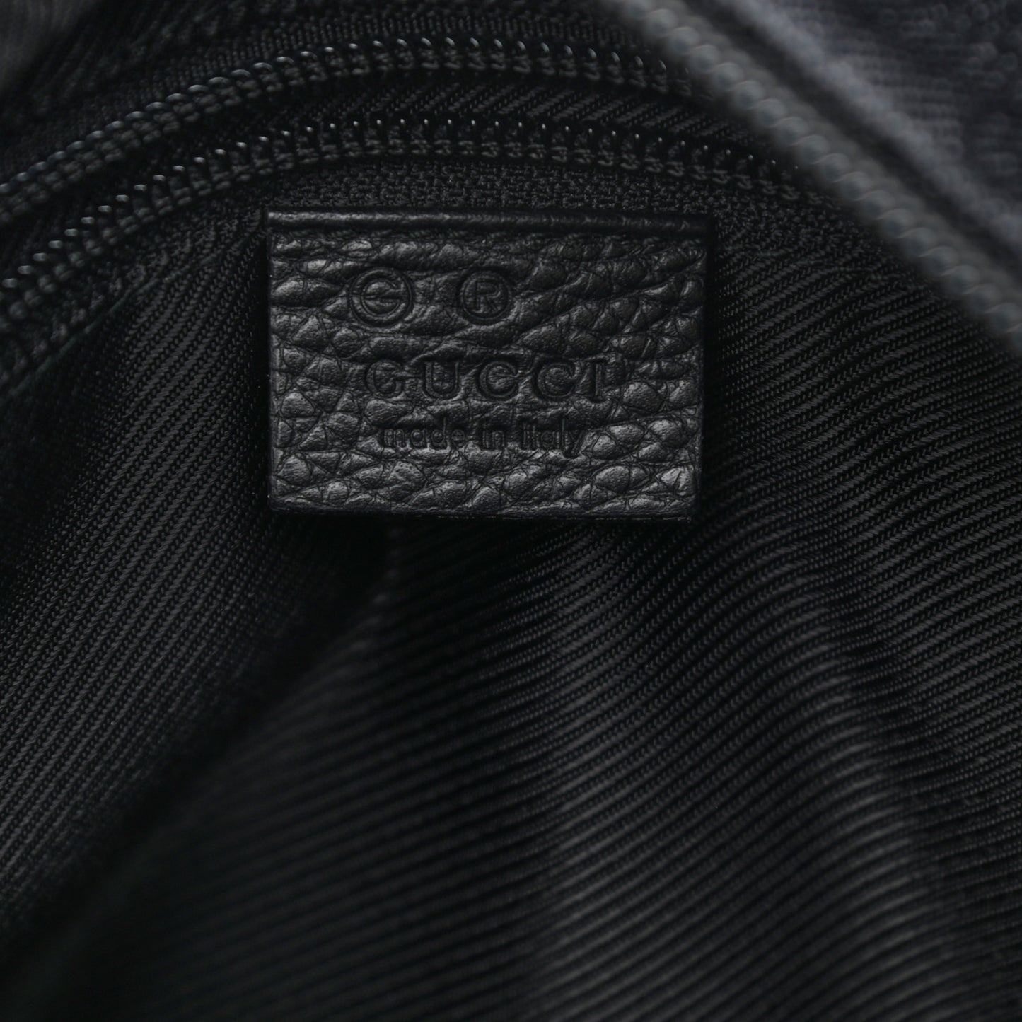 Monogram Tote Bag Black