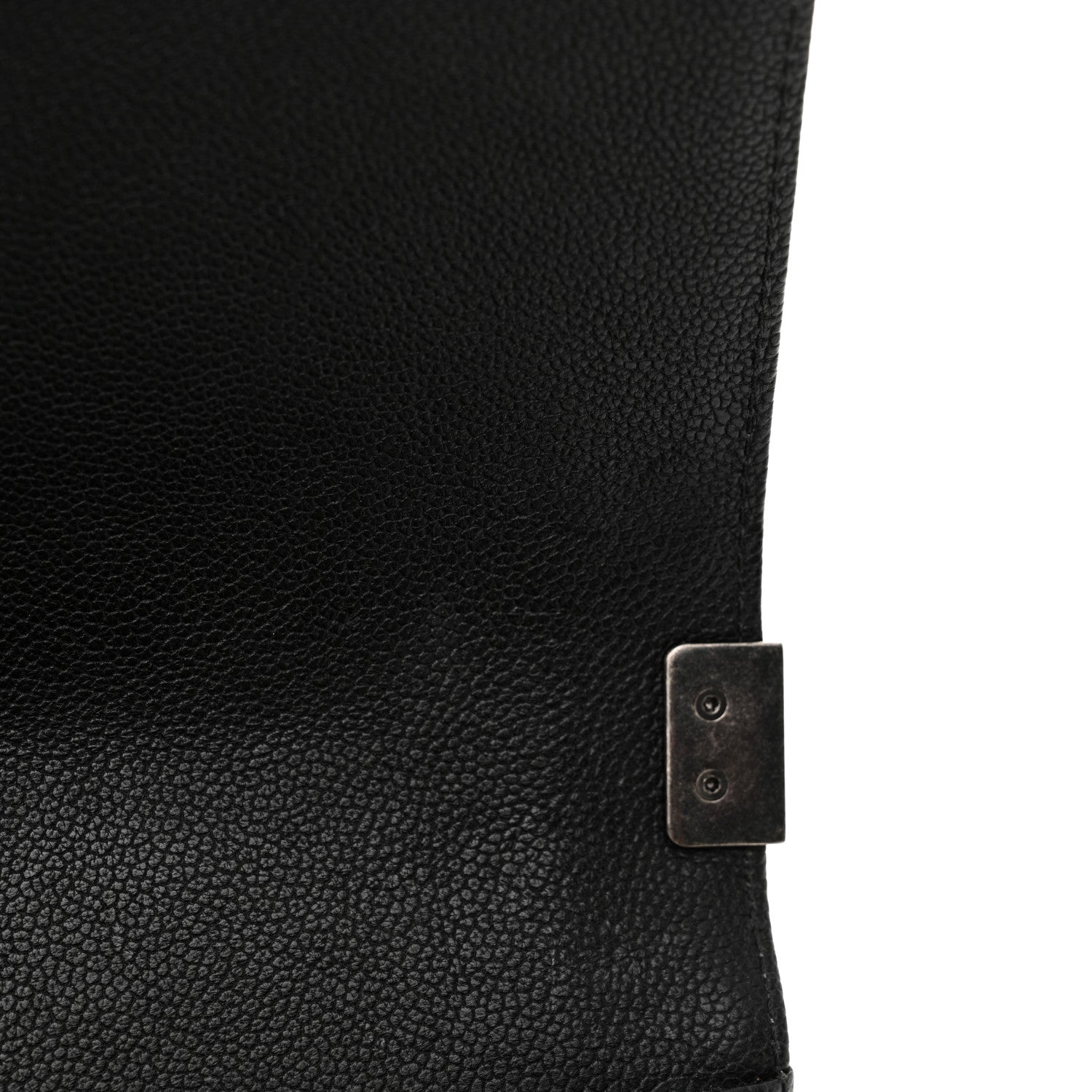 Chanel Caviar Quilted Medium Boy Flap Black 12 of 14