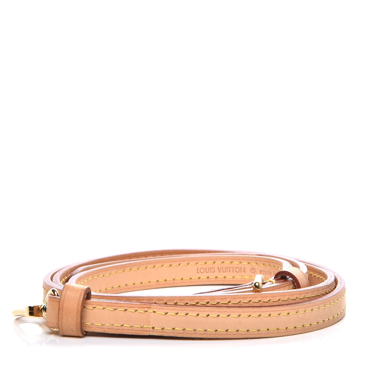 Louis Vuitton Vachetta 12mm Adjustable Shoulder Strap 1 of 5