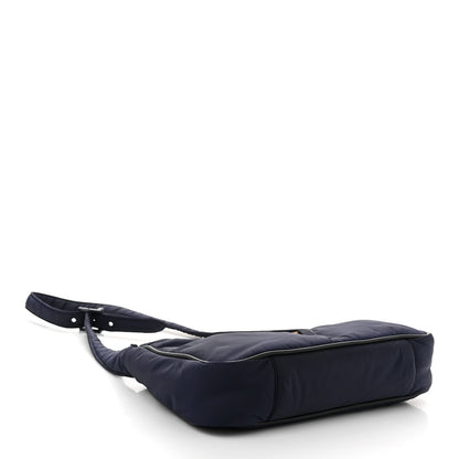 Saint Laurent Econyl Nylon Le 5 A 7 Hobo Navy 4 of 10