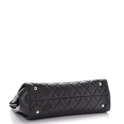 Chanel Caviar Quilted Timeless CC Shopping Tote Black 4 of 8