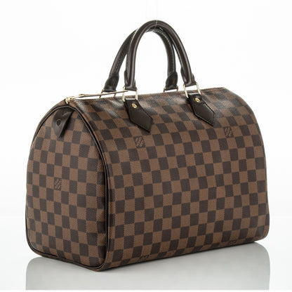 Louis Vuitton Damier Ebene Speedy 30 3 of 7