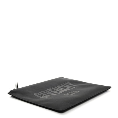 Givenchy Canvas Large Logo Zipped Pouch Black 4 of 8