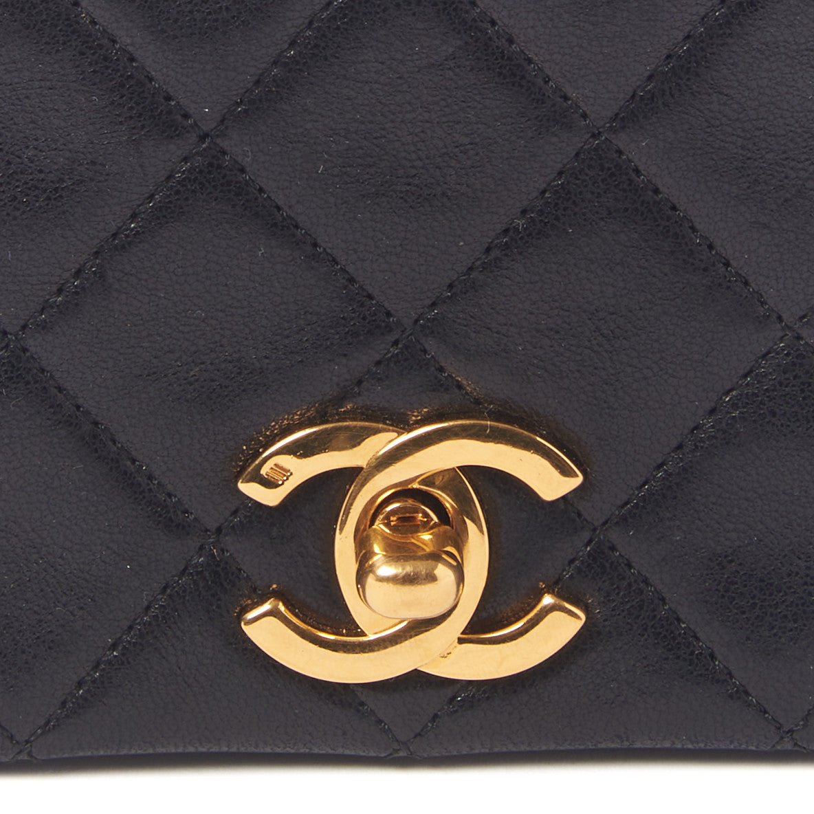 Chanel Lambskin Quilted Small Single Flap Black 8 of 10