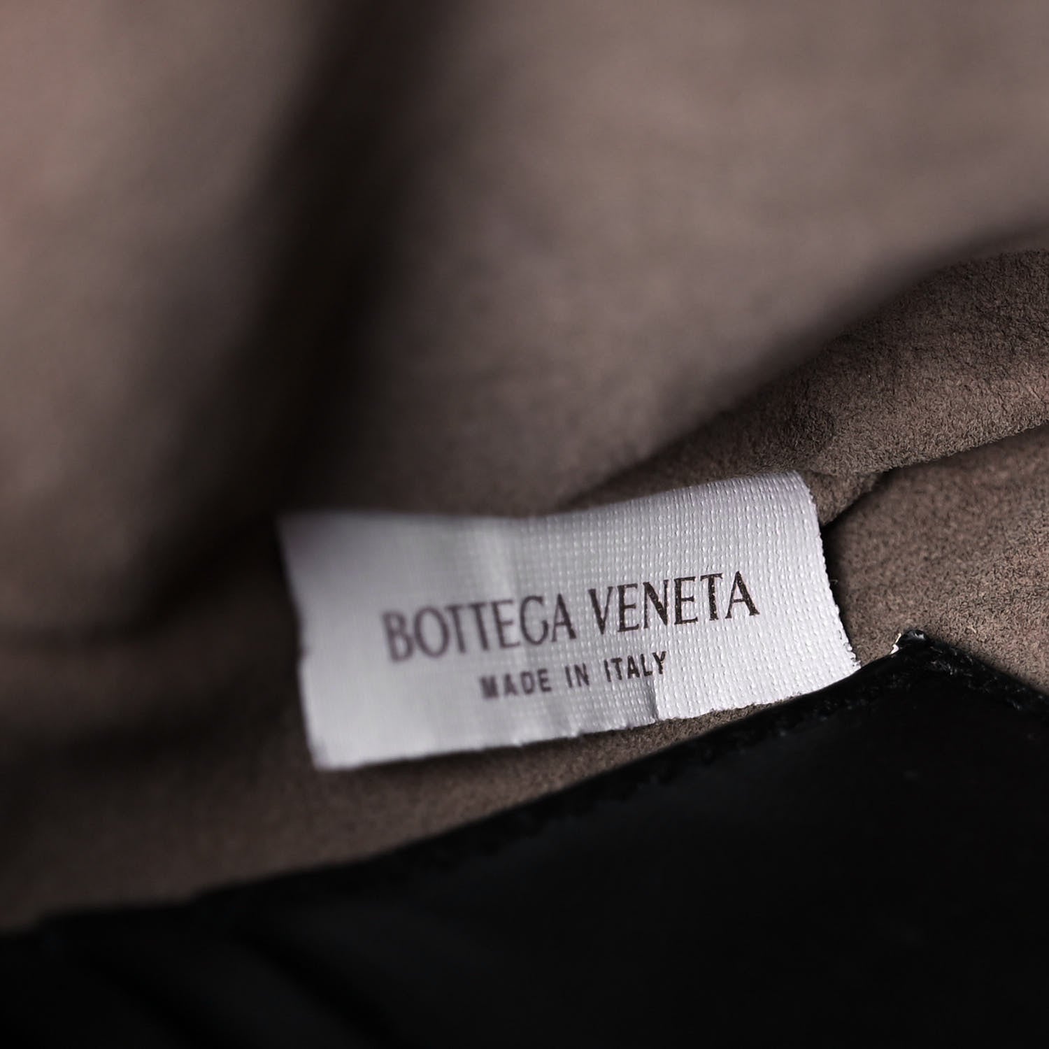 Bottega Veneta Nappa Intrecciato Biletto Chain Crossbody Antique Black 8 of 9