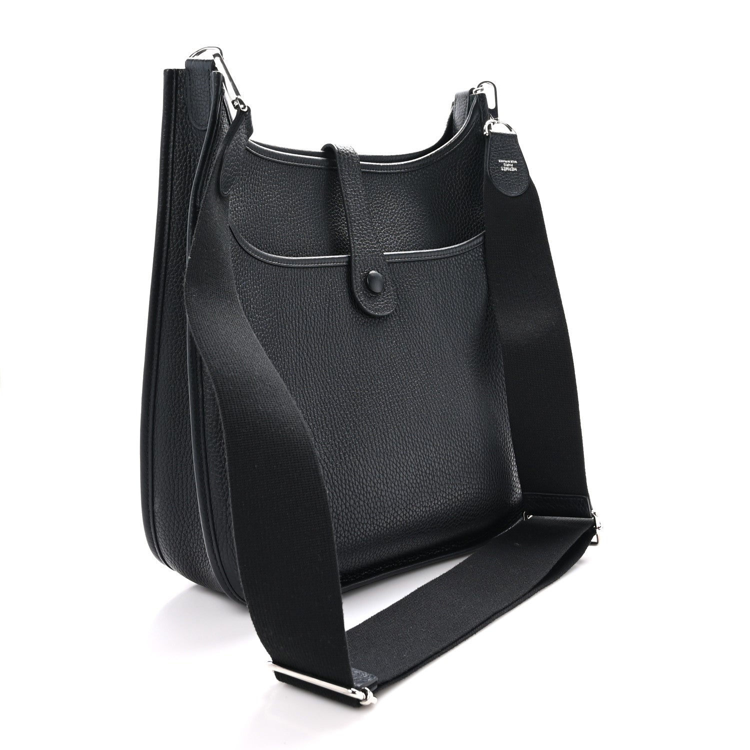 Hermes Taurillon Clemence Evelyne III GM Black 3 of 11