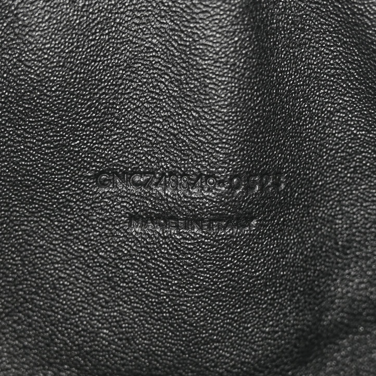 Calfskin Matelasse Monogram Mini Lou Camera Bag Black