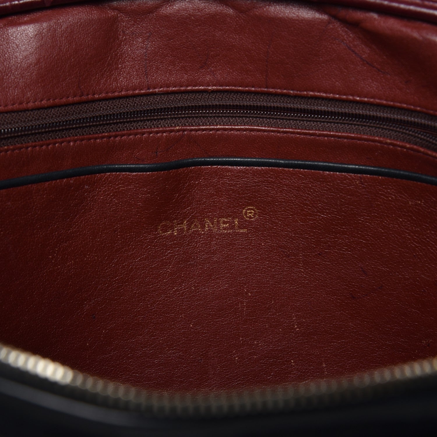 Chanel Lambskin Quilted Shoulder Bag Black 12 of 13